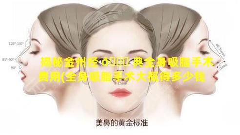 揭秘金州经 🐘 典全身吸脂手术费用(全身吸脂手术大概得多少钱)